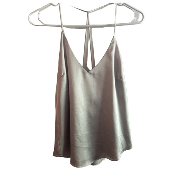 Tops - NWT LuLus Satin Tank